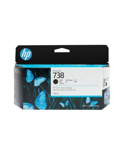 Cartuccia inchiostro HP DesignJet 738 130ml nero