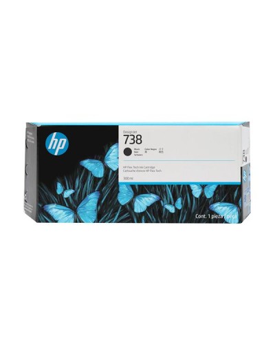 Cartuccia di inchiostro HP DesignJet 738 da 300 ml nero