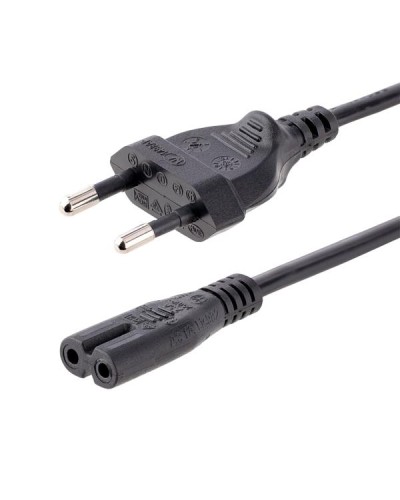 Cavo di Alimentazione CA da 2m, Spina EuroPlug a C7, 2.5A-250V, 18AWG, Cavo Elettrico di Ricambio con spina italiana per Notebo