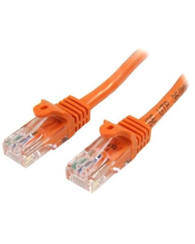 Cavo di rete CAT 5e - Cavo Patch Ethernet RJ45 UTP Arancio da 3m antigroviglio