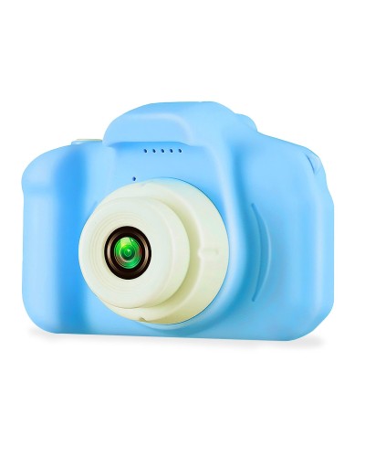 KIDSCAMERA3 - Fotocamera per bambini, schermo colorato, filtri e cornici da applicare alle foto, scatta foto, registra video e 