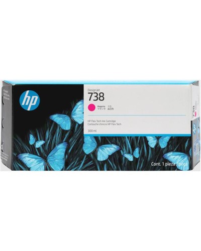 738 300-ml Magenta DesignJet Ink Cartridge