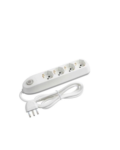 MULTIPRESA POKER-4 P40, INT BIANCO