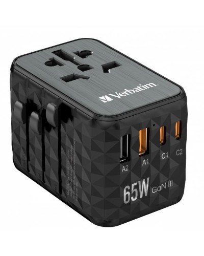 Adattatore da viaggio universale GAN PD 65W