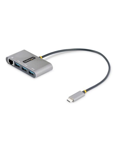 Hub USB-C con Ethernet a 3 porte