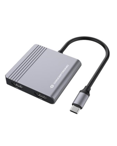 DOCKING STATION 4-IN-1 USB 3.2 GEN1 -- 2x HDMI, 1x USB-C PD 100W, 1x USB 3.0