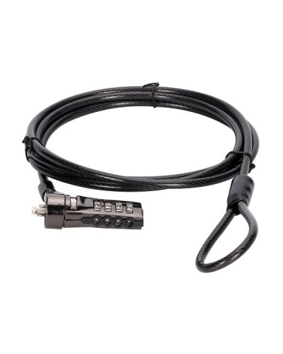 LUCCHETTO PER NOTEBOOK A COMBINAZIONE, slot di blocco standard, 1,8 m