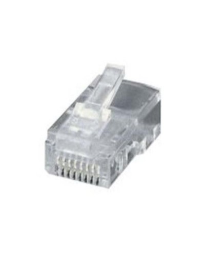 EQUIP - CONNETTORE MODULARE RJ45 CAT.6 8P8C PER CAVO PIATTO, Confez. 100pz