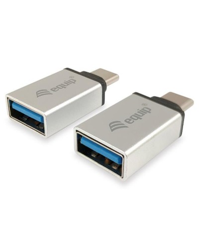 EQUIP - ADATTATORE da USB-C a USB-A, M/F (2pz a confez.)