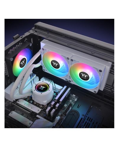 TH240 V2 ARGB Sync CPU AIO Liquid Cooler Snow Edition All-In-One
