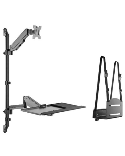 EQUIP - SUPPORTO MONITOR 17"-32" e WORKSTATION DA PARETE