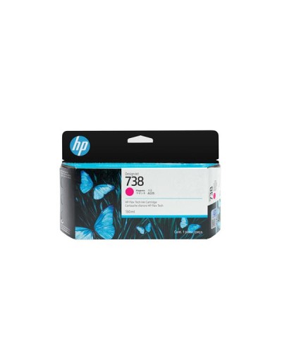 Cartuccia di inchiostro magenta HP DesignJet 738 da 130 ml