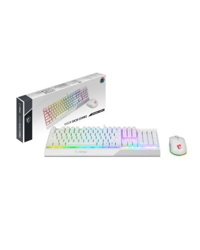 MSI - VIGOR GK30 COMBO WHITE IT