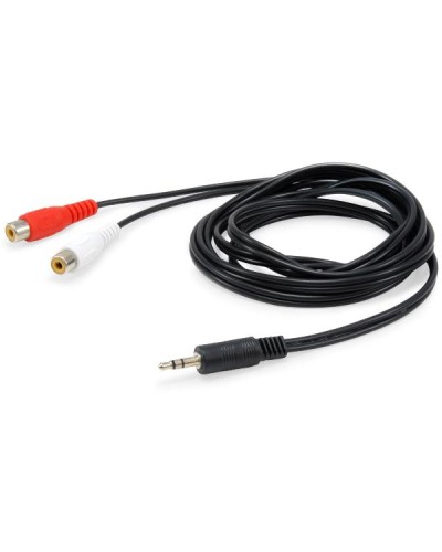 EQUIP - CAVO AUDIO STEREO da 3.5mm a 2x RCA M/F, 2.5mm