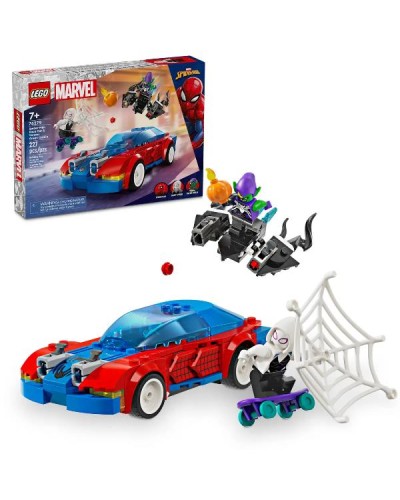 Auto da corsa di Spider-Man e Venom Goblin