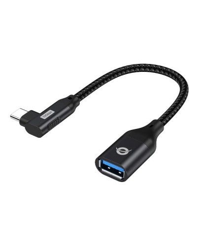 ADATTATORE USB 3.2 Gen 2 angolato 90° per USB-A OTG