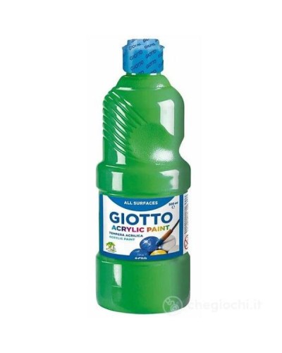 FLACONE 500ML TEMPERA ACRILICA VERDE