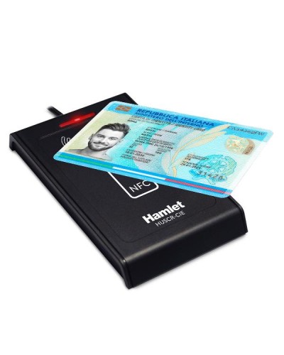 Lettore Contactless NFC per Carta Identità CIE 3.0, Tessera Sanitaria, CNS