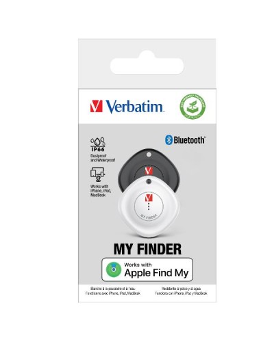MY FINDER Bluetooh localizzatore double pack nero e bianco