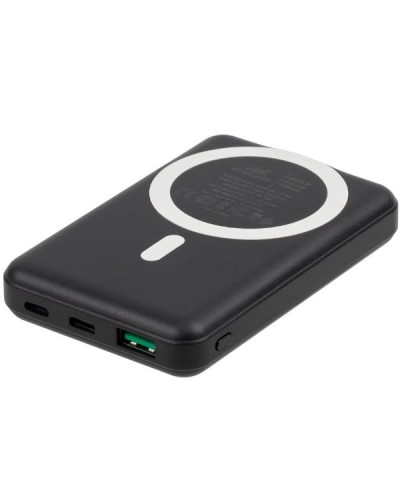Battery Bank Magsafe Qi Wireless 15W + QC/PD 20W c on Stand Nera