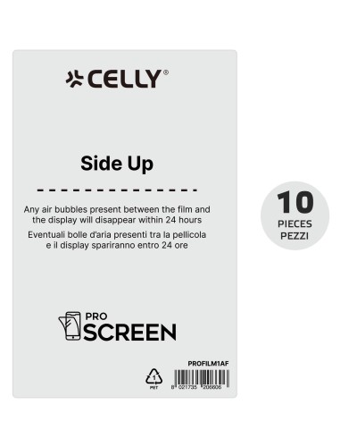 PROFILM10AF - Pellicola trasparente da 10 Pezzi, anti-impronte  compatibile con il plotter ProScreen, ProScreenEvo, ProScreenPl