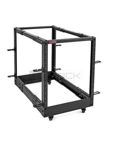 RACK OPEN FRAME 9U NERO