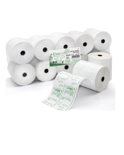 ROTOLO CASSA OMOLOGATO EVOROLL 79mm x 80mt