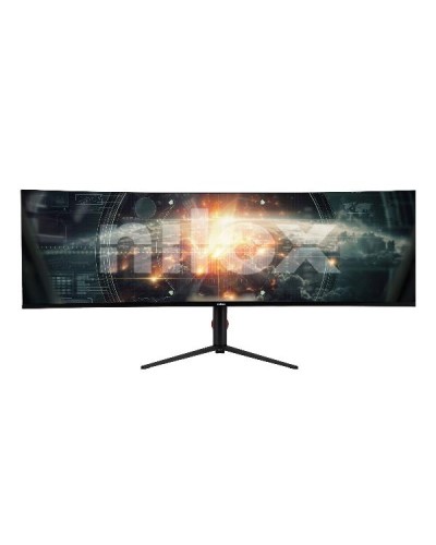 NILOX TECH - Monitor Curvo 49" 144Hz/IPS/Dual QHD/HDMI/DP/65W USB-C