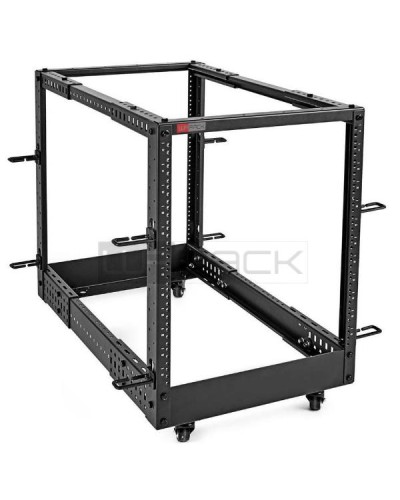 RACK OPEN FRAME 15U NERO