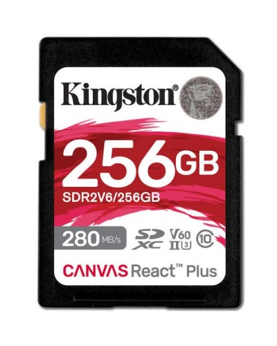 Canvas React Plus V60 SD Memory Card - 256GB - SDR2V6/256GB