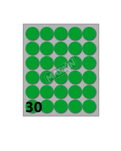 CONF 10 BUSTE ETICH 7 VERDE  DIAM22