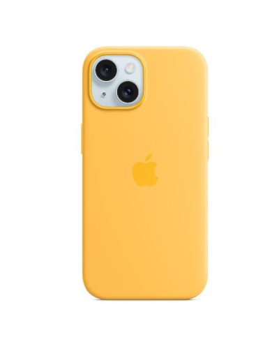 Custodia MagSafe in silicone per iPhone 15 Plus - Sole