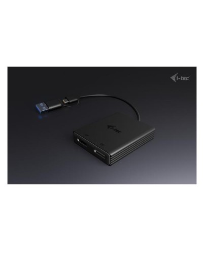 Adattatore Video Universale USB-A/USB-C a Doppio Monitor Display Port 4K (2xDP)