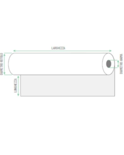 ROTOLO CRISTAL PLOTTER 80GR 61 X 50