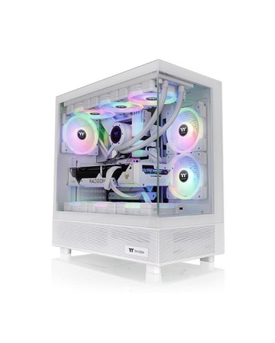 View 270 TG ARGB Snow Mid Tower Chassis