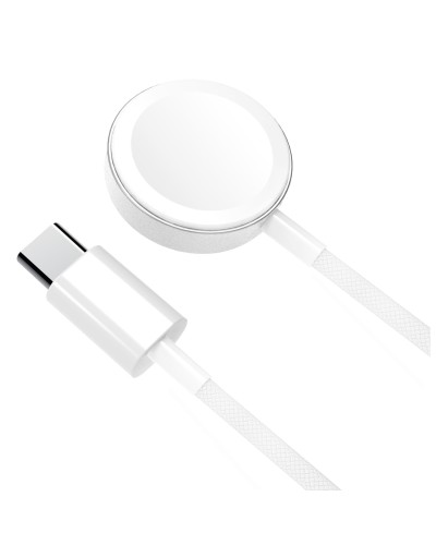 WCHARGERUSBC - Caricabatteria per Apple Watch, porta USB-C, potenza massima 2.5 Watt, lunghezza 1 metro