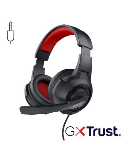 CUFFIE GAMING CABLATE JACK 3,5MM MULTIPIATTAFORMA,OVER-EAR - TRUST BASIC NERO