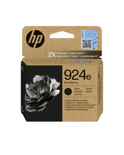 Cartuccia di inchiostro nero originale HP 924e EvoMore