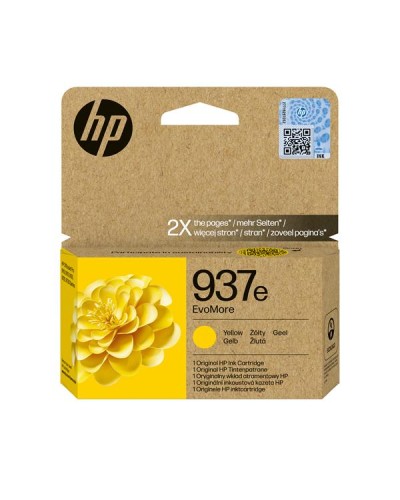Cartuccia di inchiostro giallo originale HP 937e EvoMore