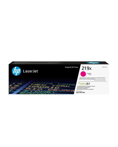 Cartuccia toner originale ad alta capacità LaserJet HP 219X magenta
