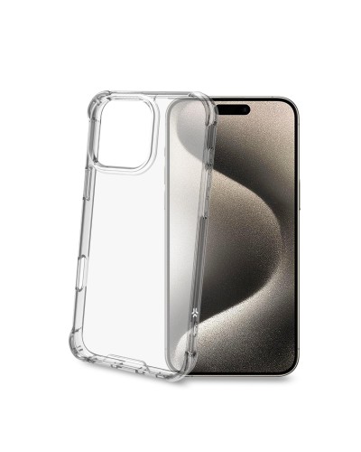 ARMOR - Cover rigida trasparenti con bordi corrazzati e angoli rinforzati compatibile con Apple iPhone 16 Pro Max [IPHONE 16 CA