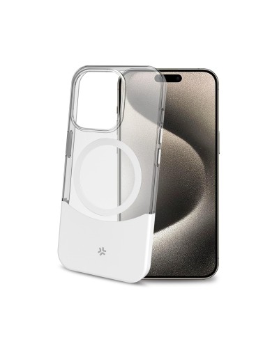 MAGDUAL  - Cover trasparente con finitura soft touch compatibile con la tecnologia Magsafe per Apple iPhone 16 Pro Max [IPHONE 