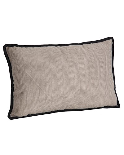 Cushion Romimex Beige 30 x 10 x 50 cm