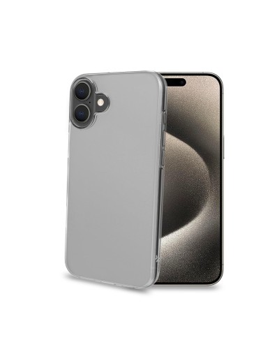 GELSKIN - Cover morbida trasparente in TPU compatibile con Apple iPhone 16 Plus [IPHONE 16 CASES]