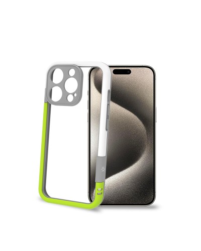 BUMPER - Bumper cover in materiale flessibile, protegge i bordi e la fotocamera posteriore compatibile con Apple iPhone 16 Pro 