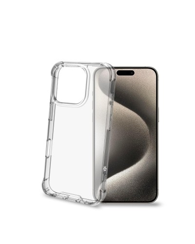 ARMOR - Cover rigida trasparenti con bordi corrazzati e angoli rinforzati compatibile con Apple iPhone 16 Pro [IPHONE 16 CASES]