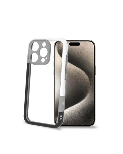 BUMPER - Bumper cover in materiale flessibile, protegge i bordi e la fotocamera posteriore compatibile con Apple iPhone 16 Pro 