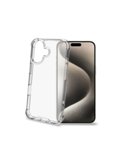 ARMOR - Cover rigida trasparenti con bordi corrazzati e angoli rinforzati compatibile con Apple iPhone 16 [IPHONE 16 CASES]