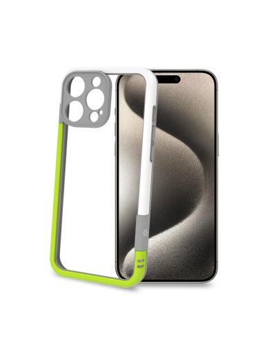 BUMPER - Bumper cover in materiale flessibile, protegge i bordi e la fotocamera posteriore compatibile con Apple iPhone 16 Pro 