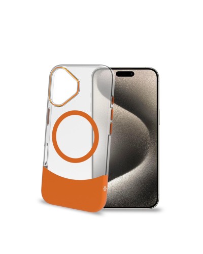 MAGDUAL - Cover trasparente con finitura soft touch compatibile con la tecnologia Magsafe per Apple iPhone 16  [IPHONE 16 CASES
